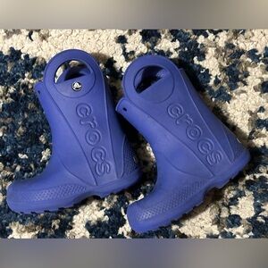 CROCS Vibrant Blue Boots